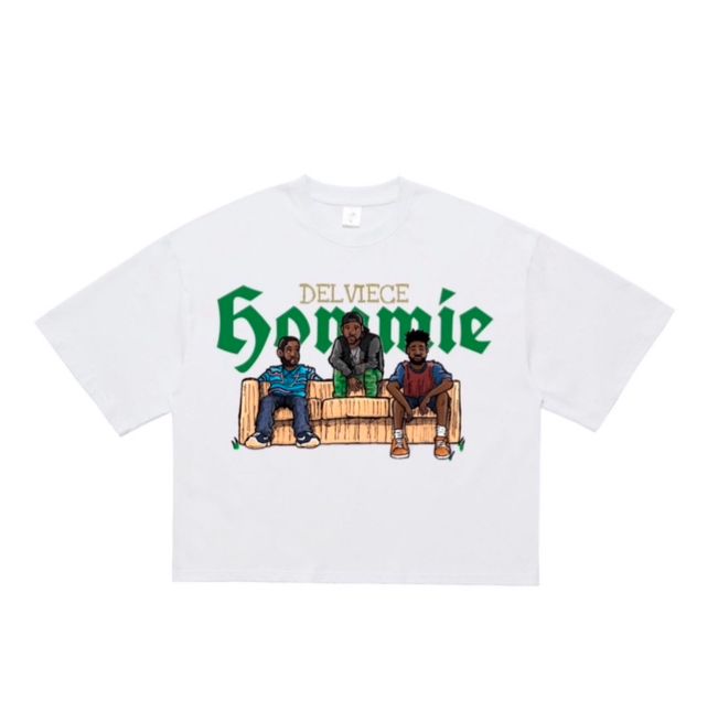 Delviece HOMMIE MEMBERS ONLY CROP TOP