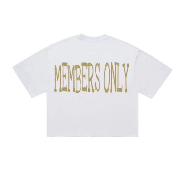 Delviece HOMMIE MEMBERS ONLY CROP TOP