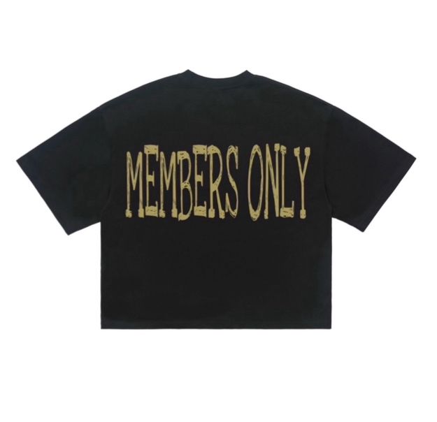 Delviece HOMMIE MEMBERS ONLY CROP TOP